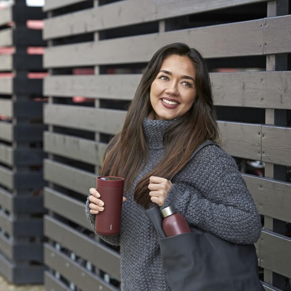 Cestovní hrnek TO GO CLICK 200 ml, černá, Stelton - main (4)
