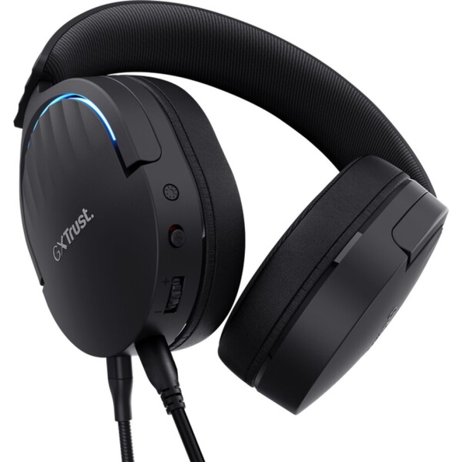 Trust GXT490 Fayzo 7.1 USB herní sluchátka, černá - main (3)