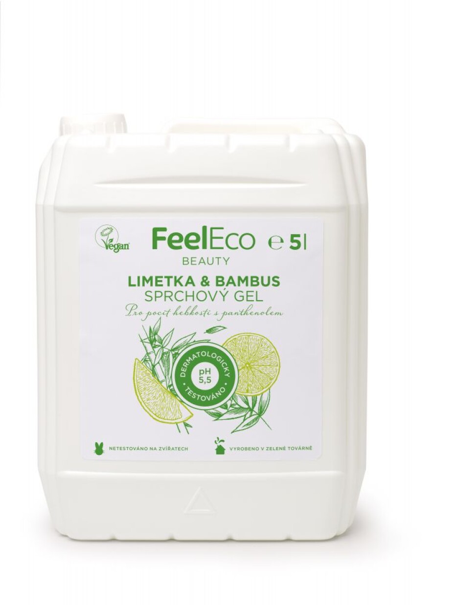Feel Eco Sprchový gel Limetka & Bambus 5l - main (0)
