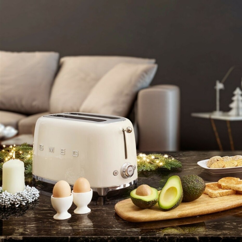 Topinkovač TSF01CREU, na 2 plátky, krémová, SMEG - main (1)