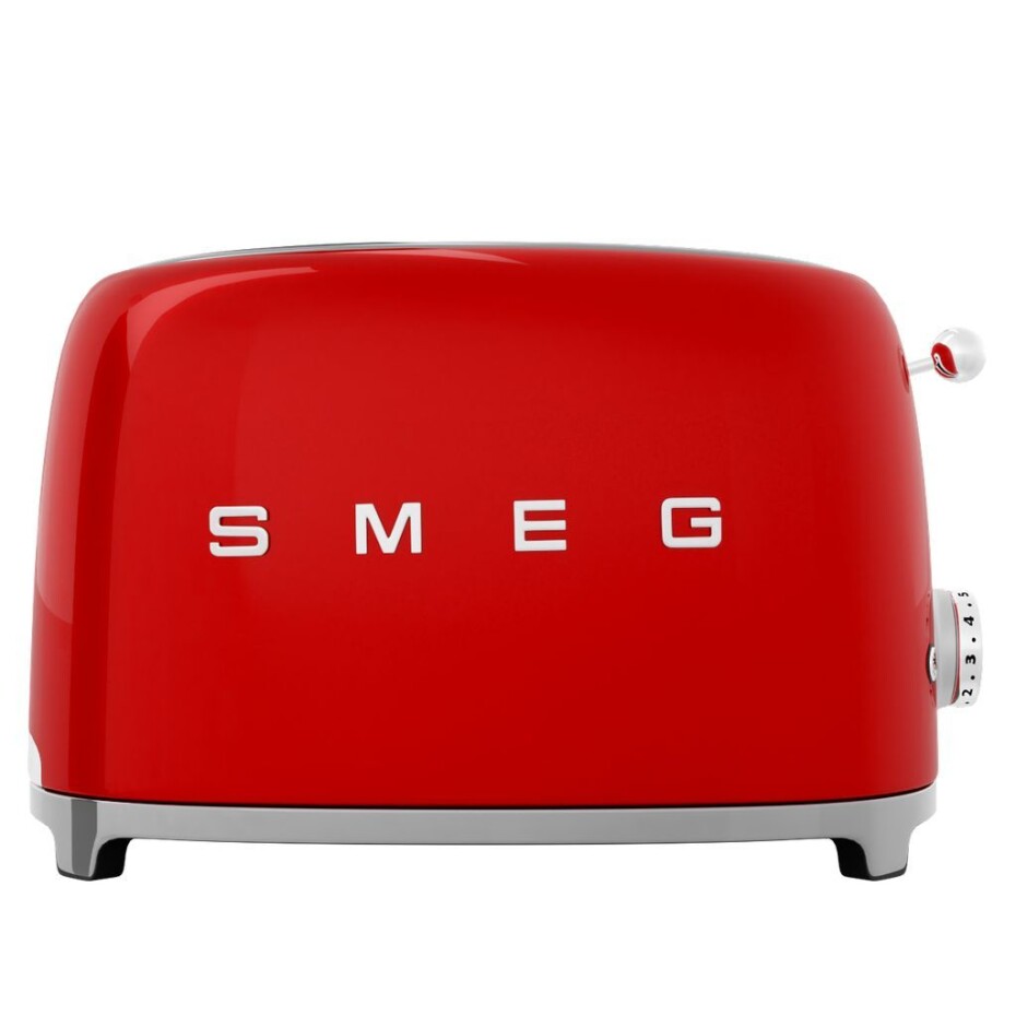 Topinkovač TSF01RDEU, na 2 plátky, červená, SMEG - main (0)