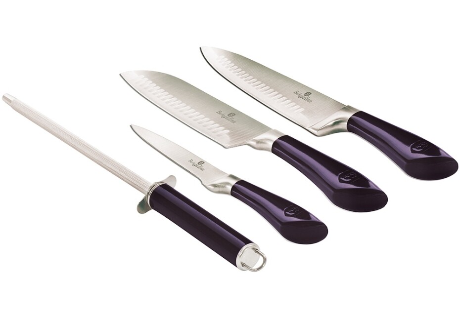 BERLINGERHAUS Sada nožů nerez 4 ks Purple Eclipse Collection BH-2496 - main (1)