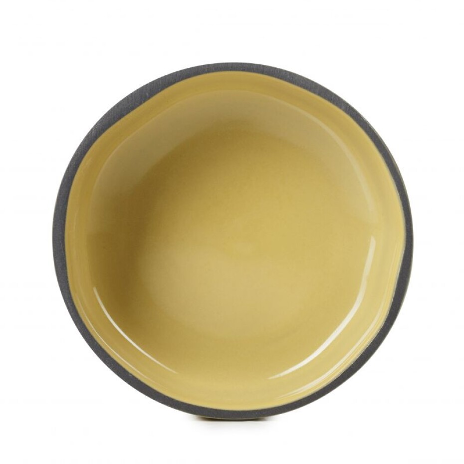 Jídelní miska CARACTERE 8 cm, hořčicová, REVOL - main (0)