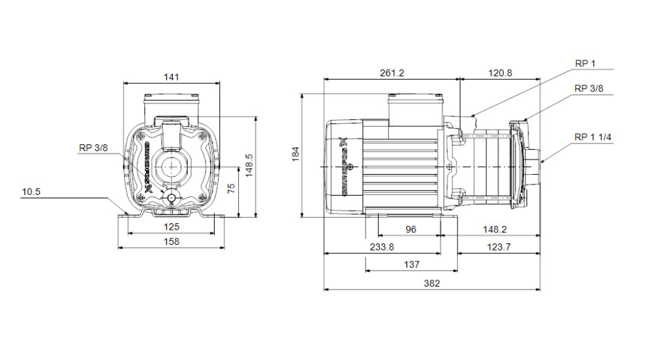 Čerpadlo GRUNDFOS CM5-4 A-R-A-V-AQQV F-A-A-N (98915193) - main (2)