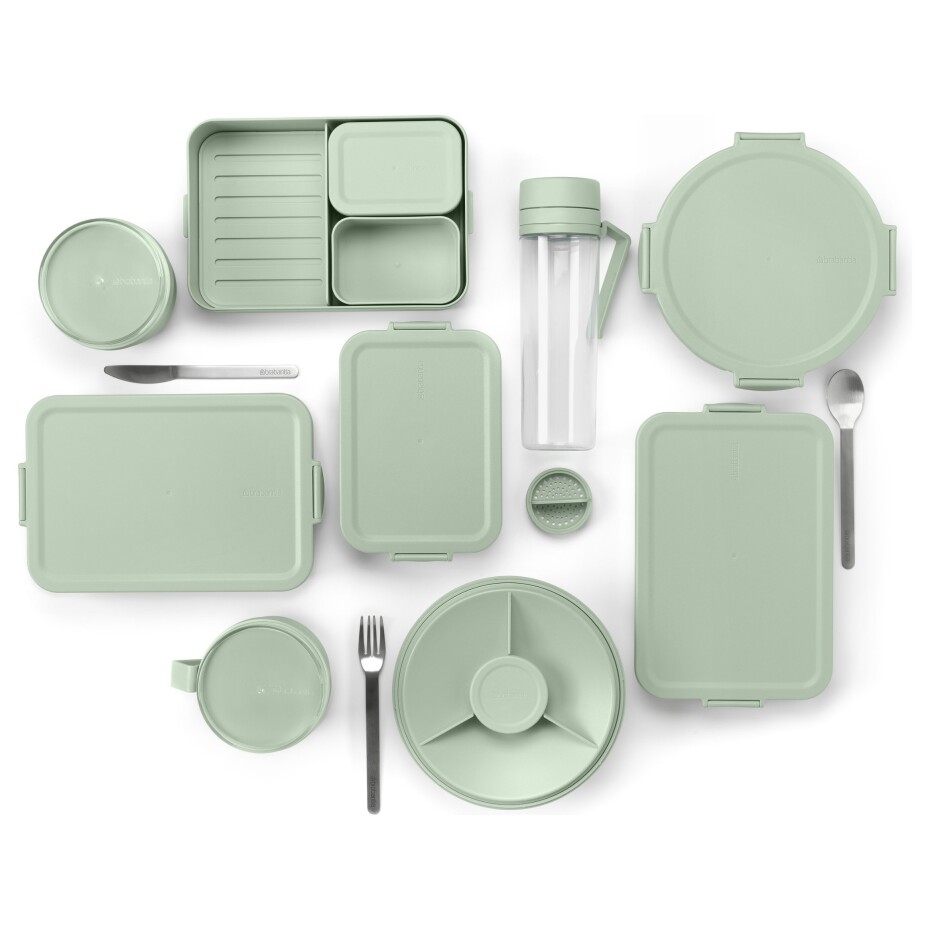 Obědový box MAKE & TAKE, nefritově zelená, plast, Brabantia - main (8)