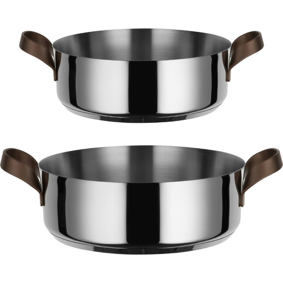 Kastrol EDO 28 cm, stříbrná, Alessi - main (1)