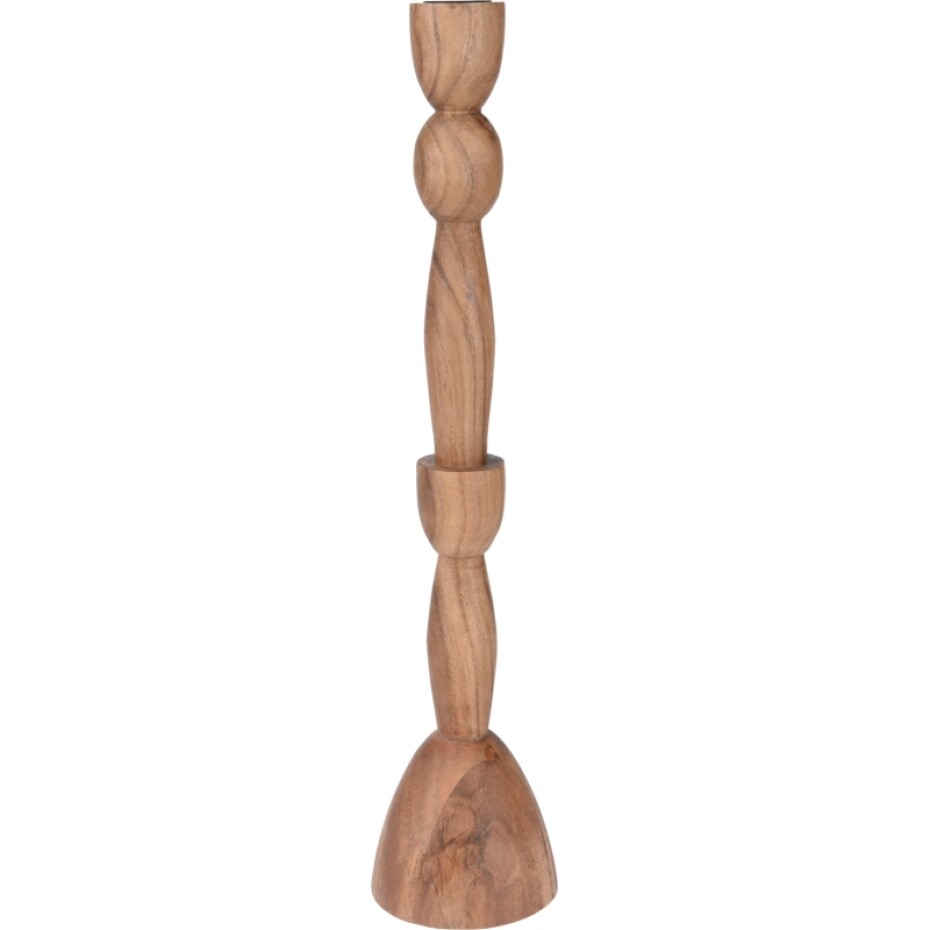 HOMESTYLING Svícen pr. 9 x 42 cm dřevěný KO-A98025160 - main (0)