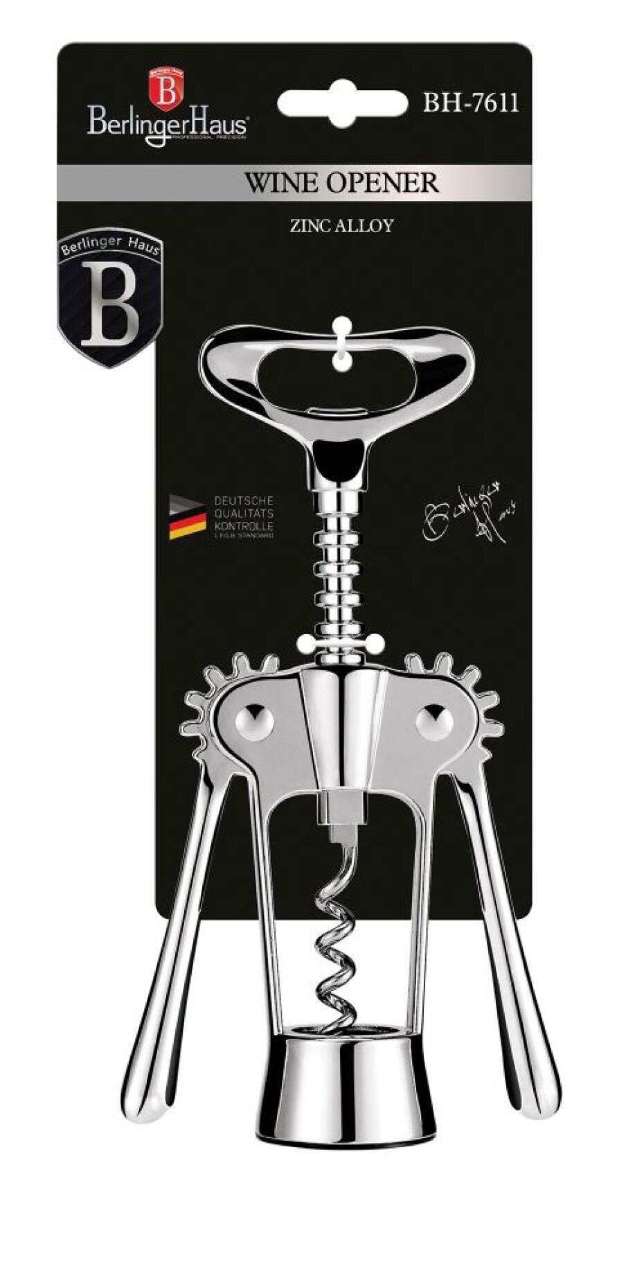 BERLINGERHAUS Otvírák na víno Black Silver Collection BH-7611 - main (2)