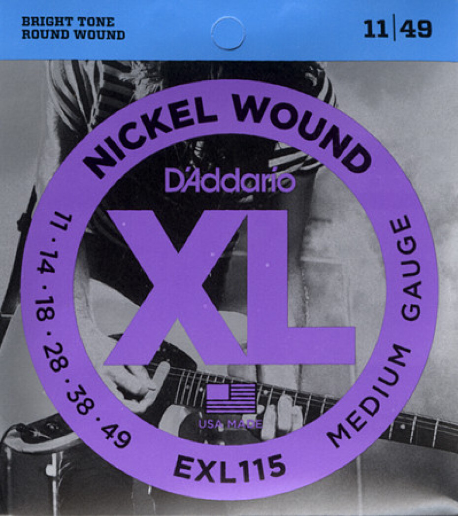 D'Addario EXL115 Blues/Jazz Rock - .011 - .049 - main (0)