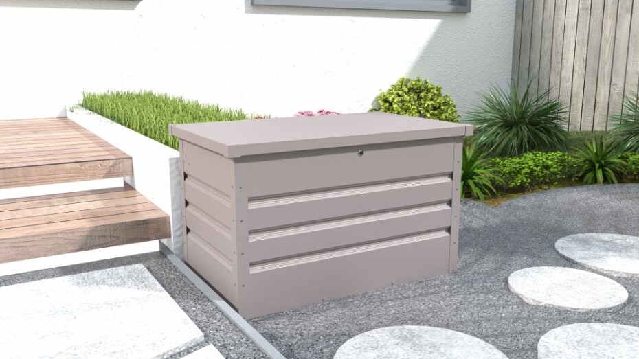 G21 Zahradní box G21 Denver 280 L, šedý plechový G21-63900841 - main (3)