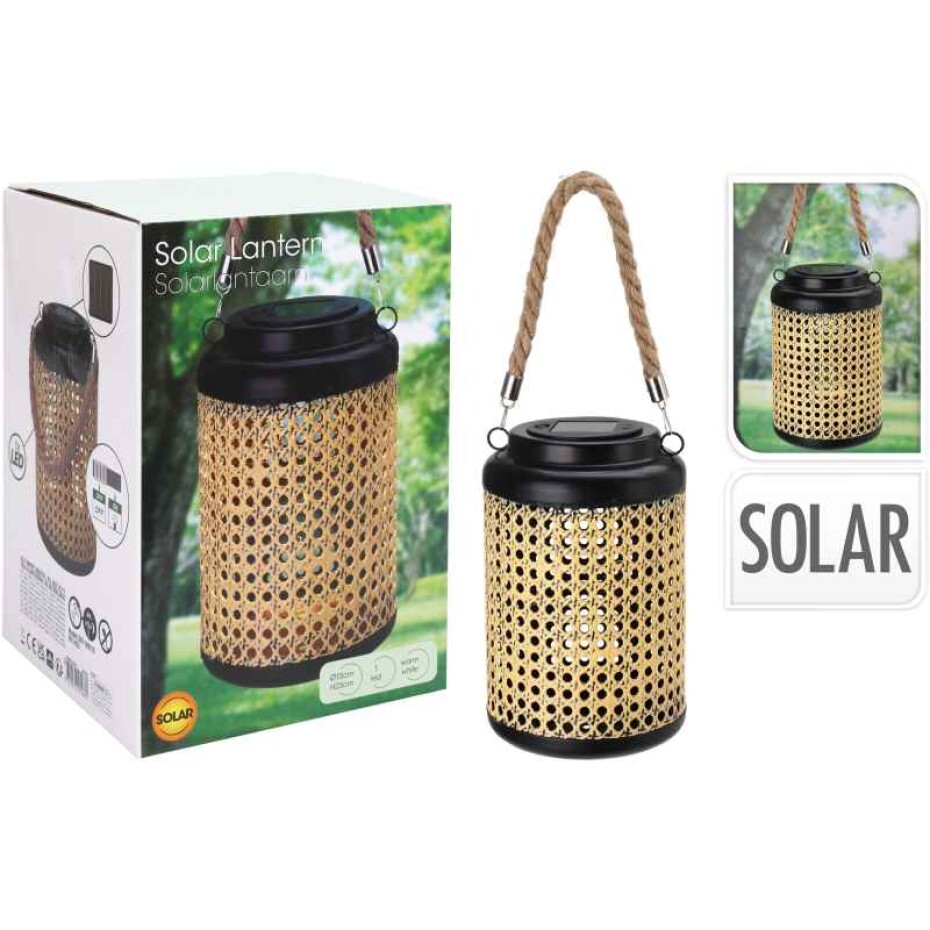 PROGARDEN Solární lucerna s rukojetí 15x23 cm KO-DX9300310 - main (0)