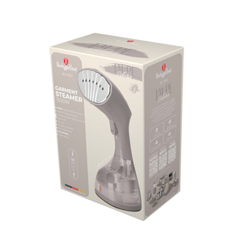 BERLINGERHAUS Napařovač oděvů s kartáčem Taupe Collection BH-9552 - main (2)