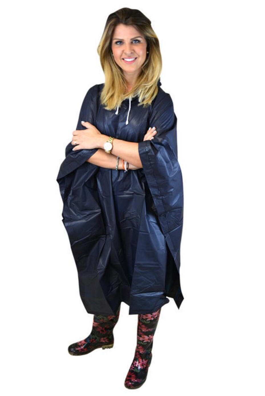 poncho pro dospělé, Pidilidi, PL0064-04, modrá - main (0)