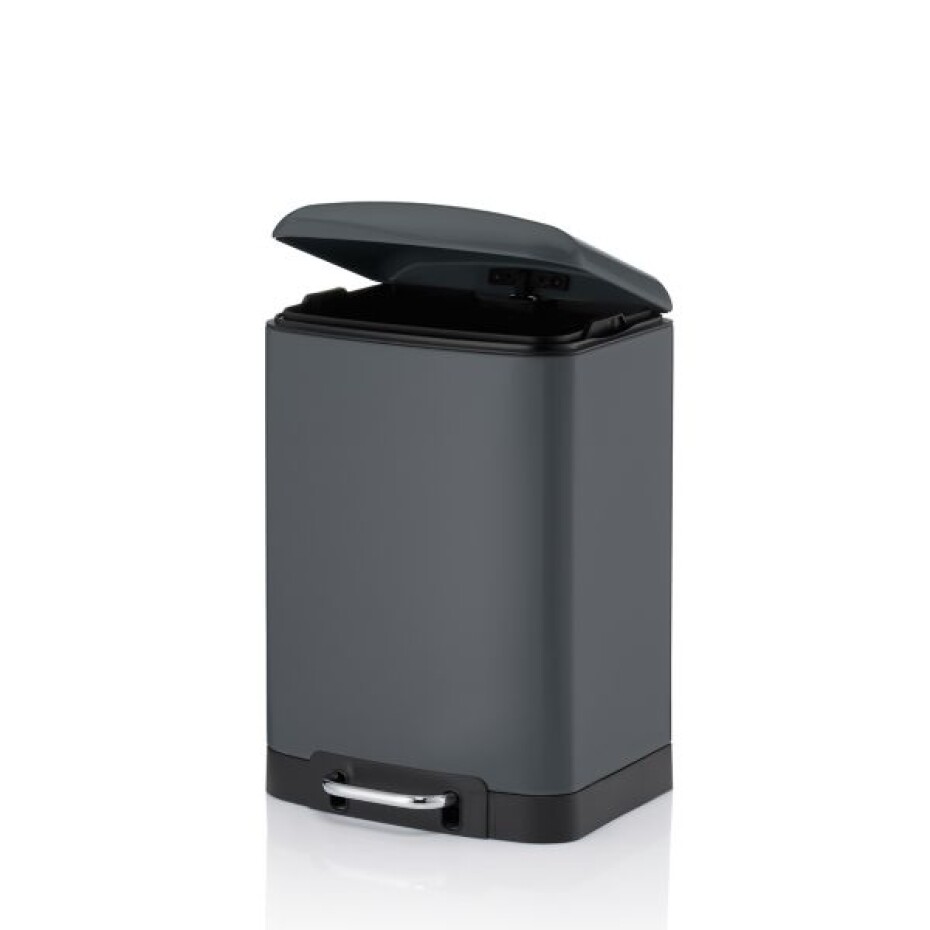 KELA Odpadkový koš DAVINO 12 l tmavě šedá KL-10908 - main (1)