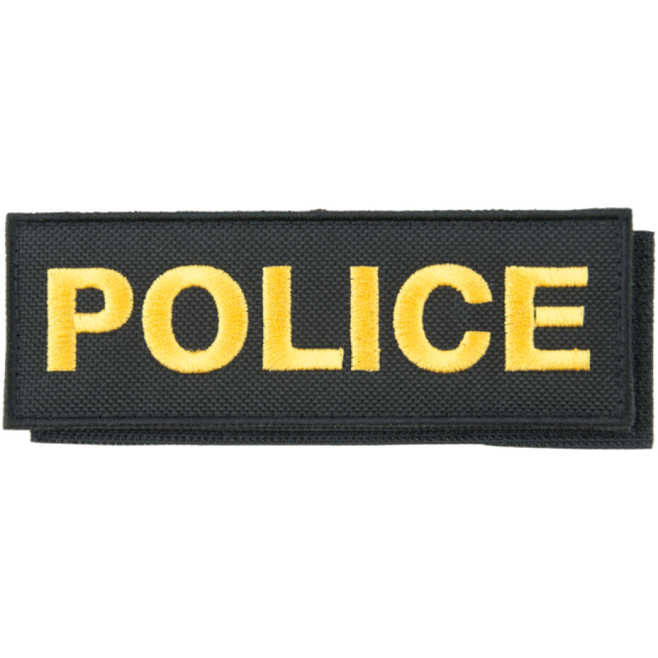 Nášivka: POLICE [malá] [ssz] černá | žlutá - main (0)