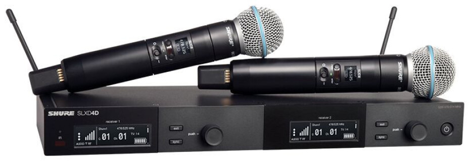 Shure Pro SLXD24D/B58-H56 518-562MHz - main (0)