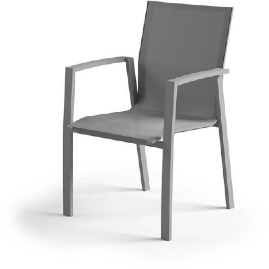 Zumm Garden Furniture® Zahradní hliniková židle leon šedá - main (0)