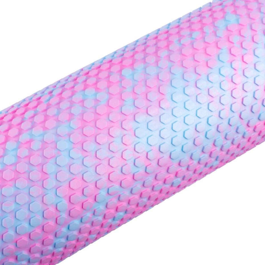 Yoga válec Sportago Seymour, modro-růžový - 90x15 cm - main (1)