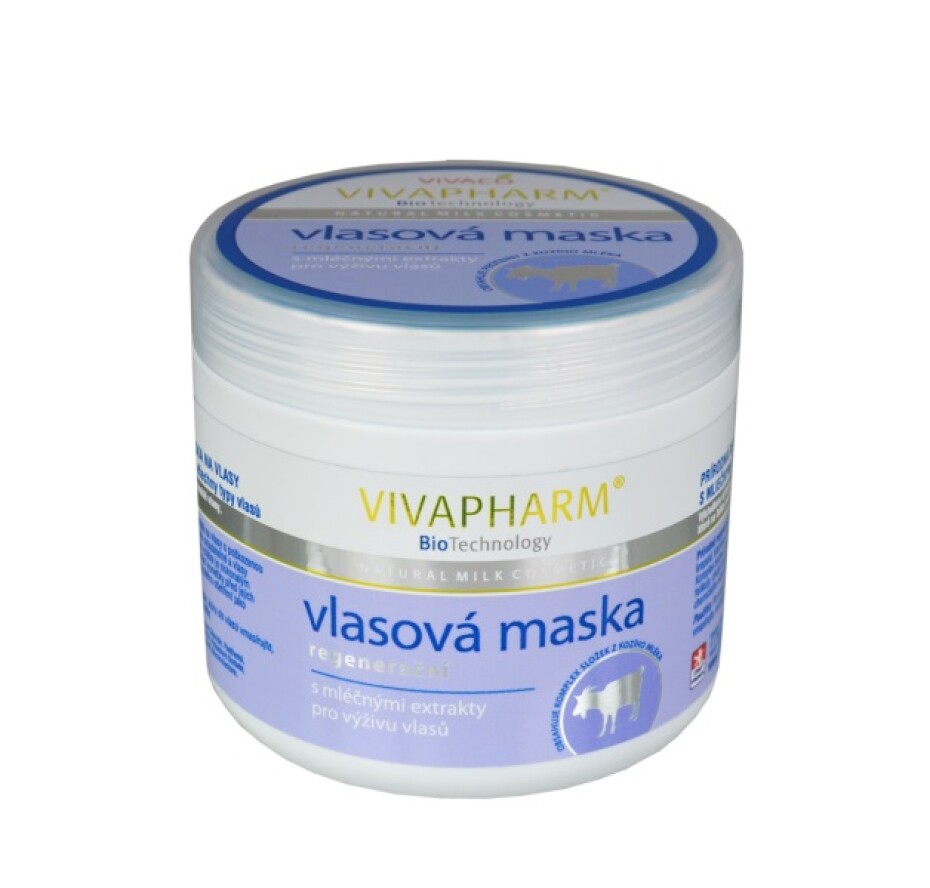 Vlasová maska s kozím mlékem VIVAPHARM - main (0)