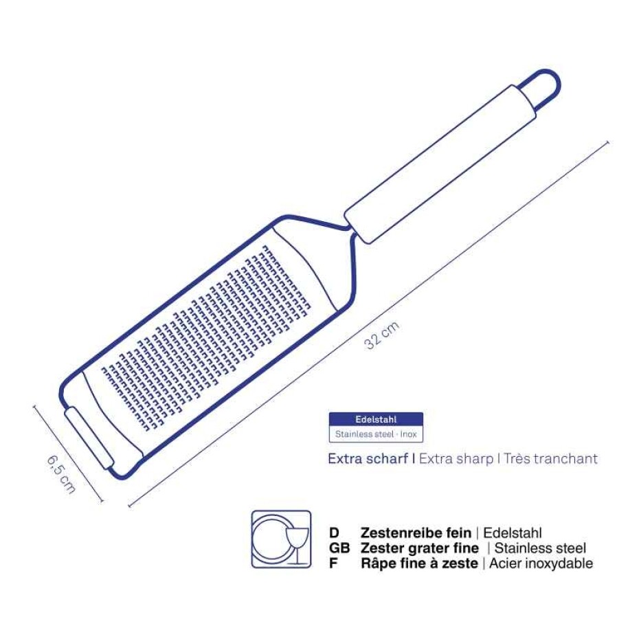KELA Struhadlo jemné Rondo nerez 2 mm KL-12571 - main (1)