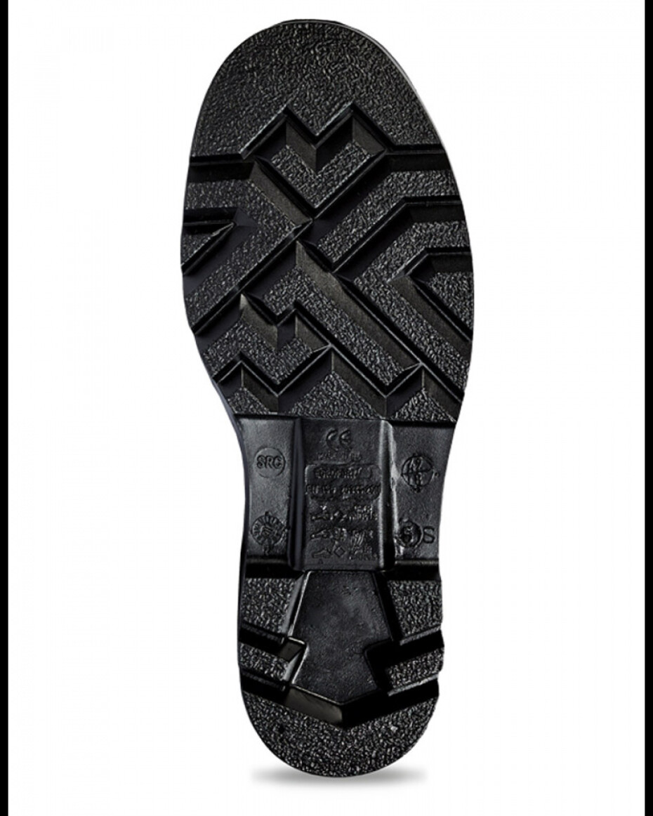 Obuv bezpečnostní holínka BOOTS EUROFORT, S5, PVC+nitril, vysoká, černá - main (1)