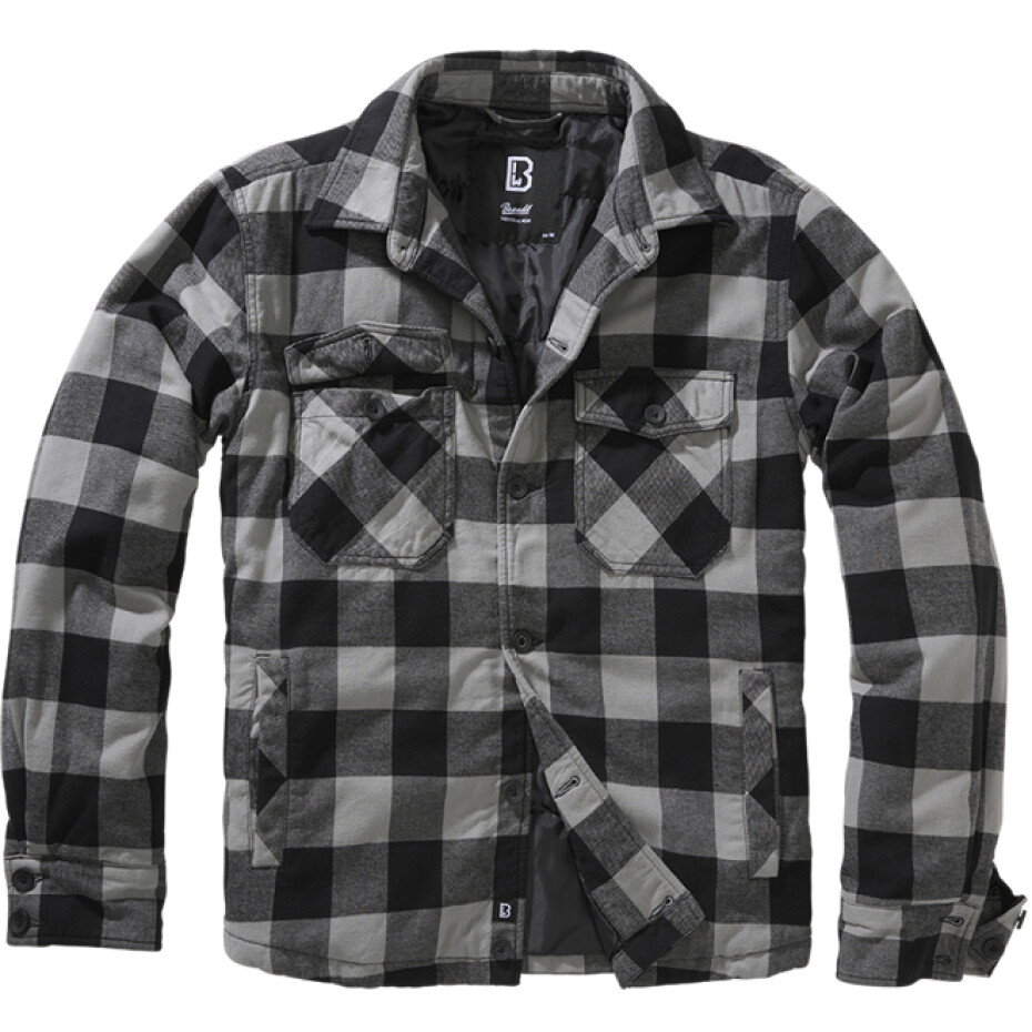 Brandit Bunda Lumberjacket černá | antracitová XL - main (0)