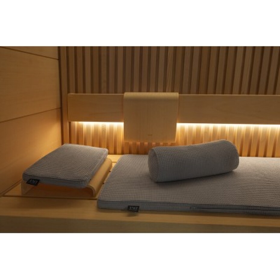 TAO polštář do sauny válec COMFY 40 x 15 Černá - main (1)