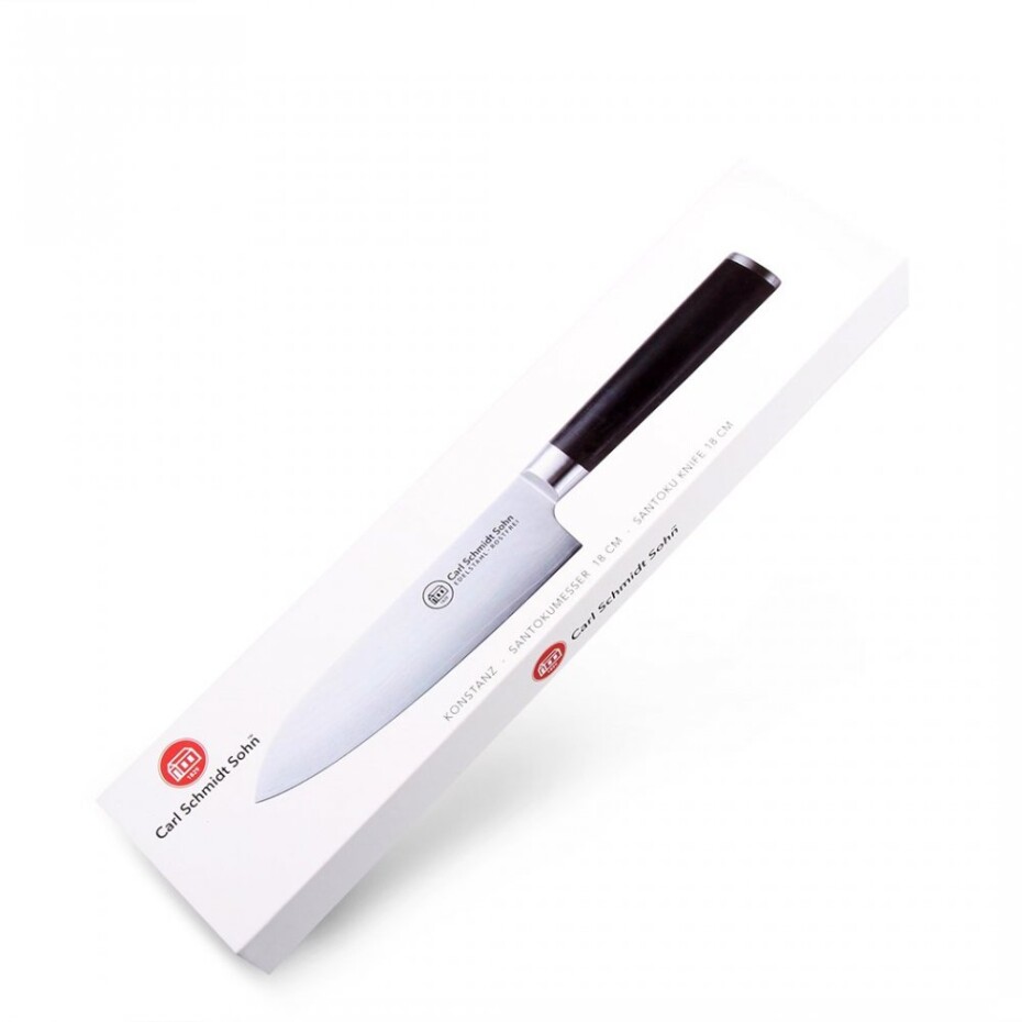 CS SOLINGEN Nůž santoku damascénská nerezová ocel 18 cm KONSTANZ CS-071288 - main (4)