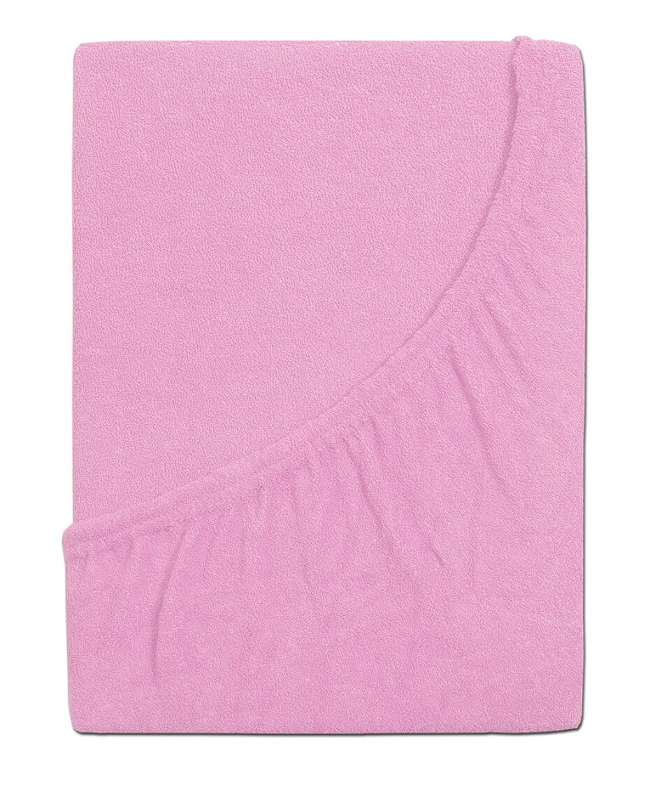 B.E.S. - Petrovice, s.r.o. Prostěradlo Froté PERFECT - Růžová Rozměr: 200 x 220 - main (1)