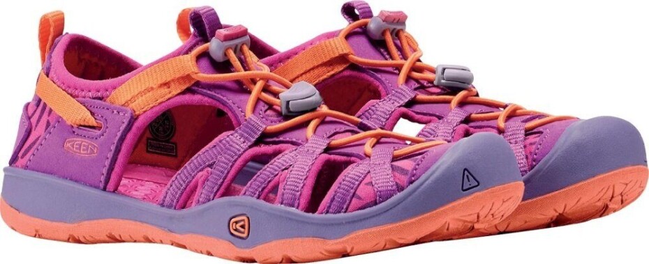 Dětské sandály MOXIE SAND, purple wine/nasturtium, Keen, 1016353, fuchsia - 35 - main (1)