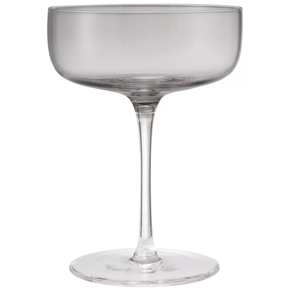 Sklenice na šampaňské FUUMI 280 ml, sada 4 ks, kouřová, sklo, Blomus - main (0)