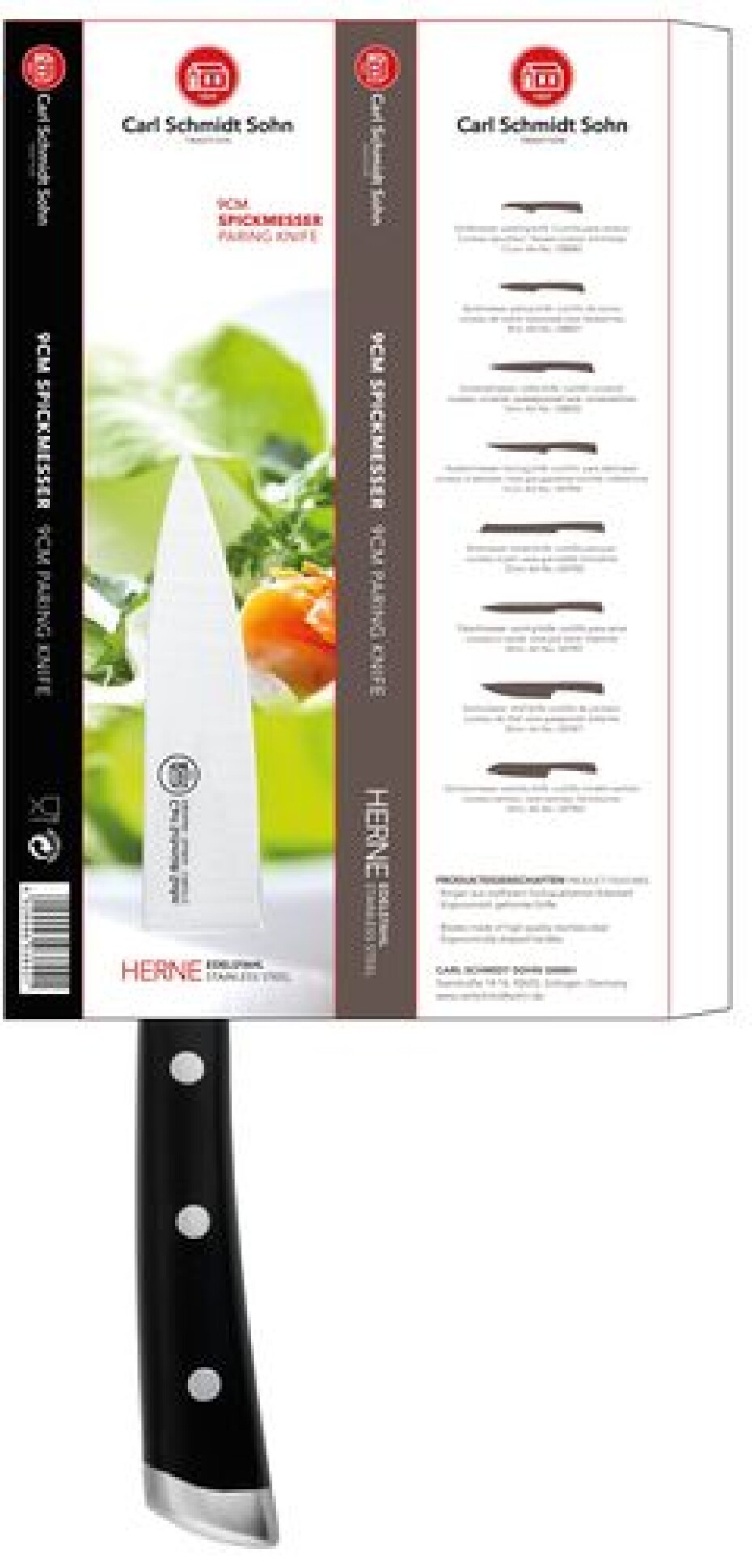 CS SOLINGEN Nůž loupací 9 cm HERNE CS-038021 - main (2)