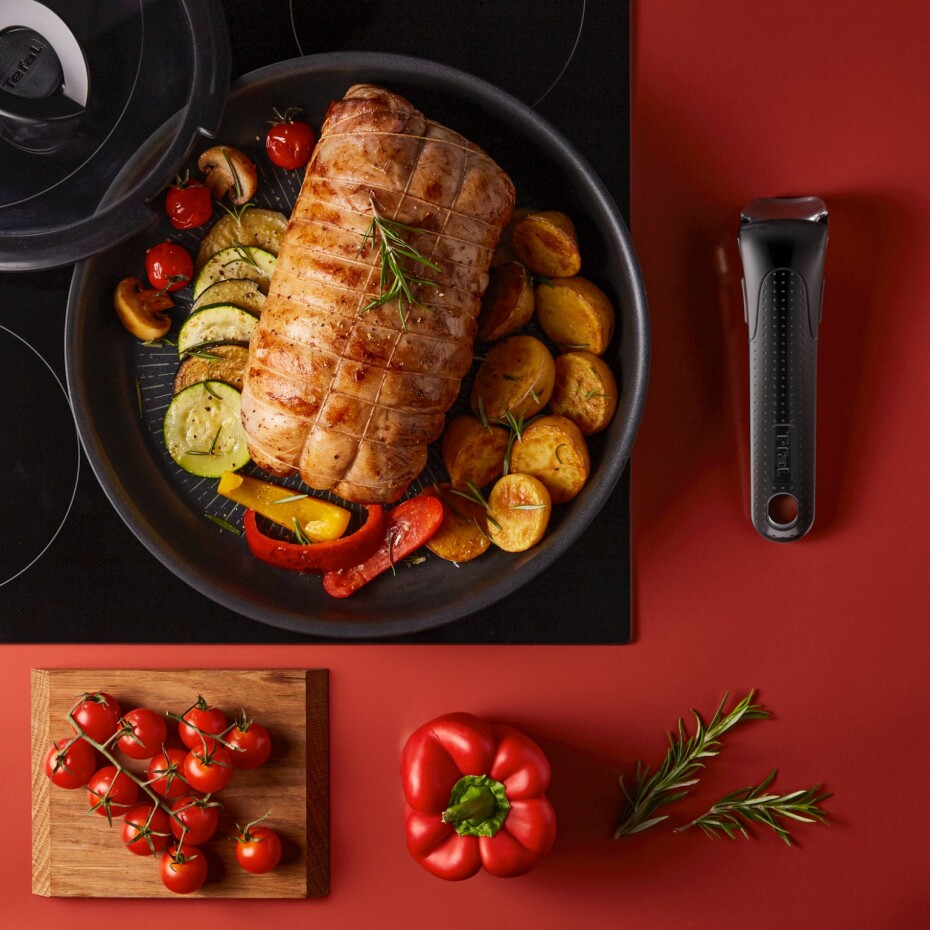 Sada hrnců INGENIO UNLIMITED L7639002, sada 13 ks, černá, hliník, Tefal - main (3)