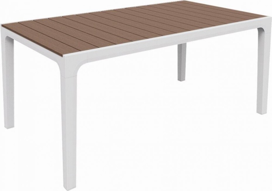 Keter Zahradní stůl Keter Harmony bílý / cappuccino KT-610227 - main (0)