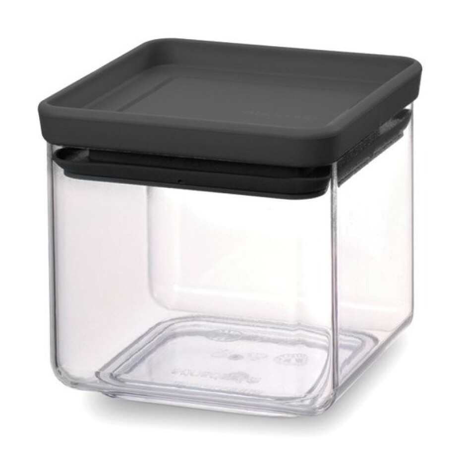 Box na potraviny TASTY PLUS 700 ml, tmavě šedá, plast, Brabantia - main (0)