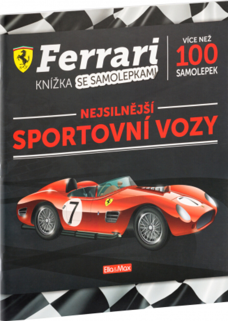 FERRARI, sportovní vozy – Kniha samolepek - main (0)