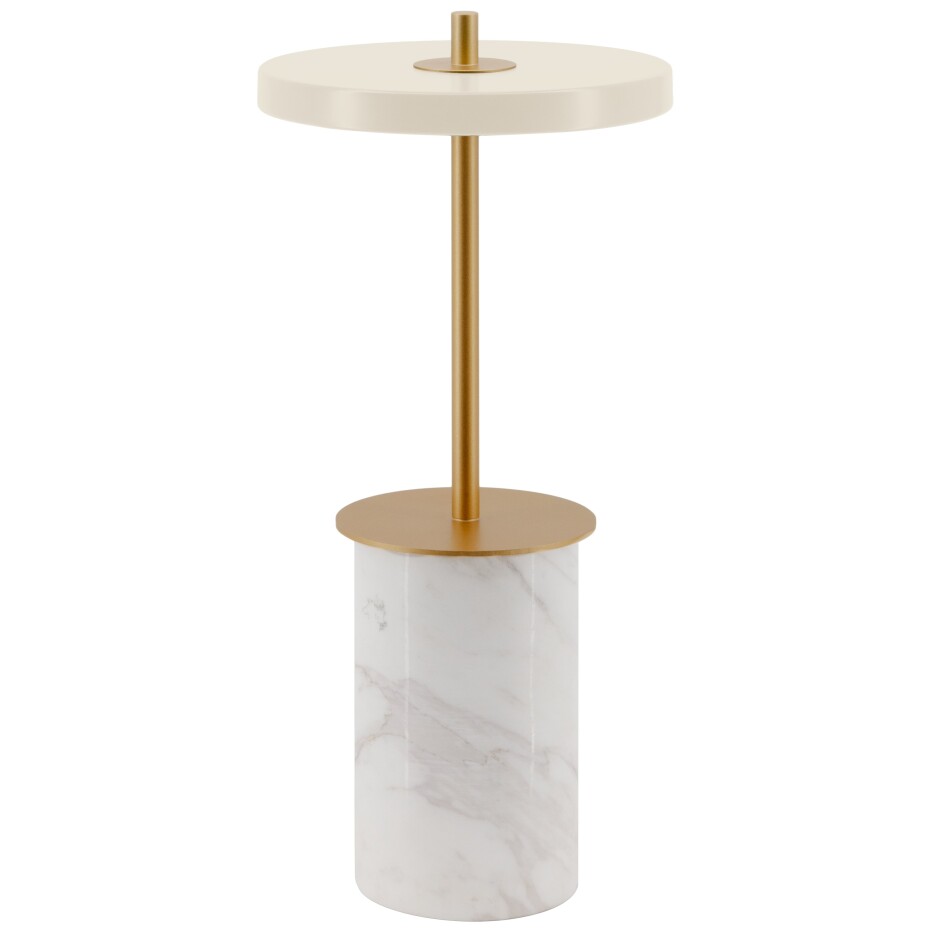 Přenosná stolní lampa ASTERIA MOVE 25 cm, bílá, mramor, Umage - main (6)