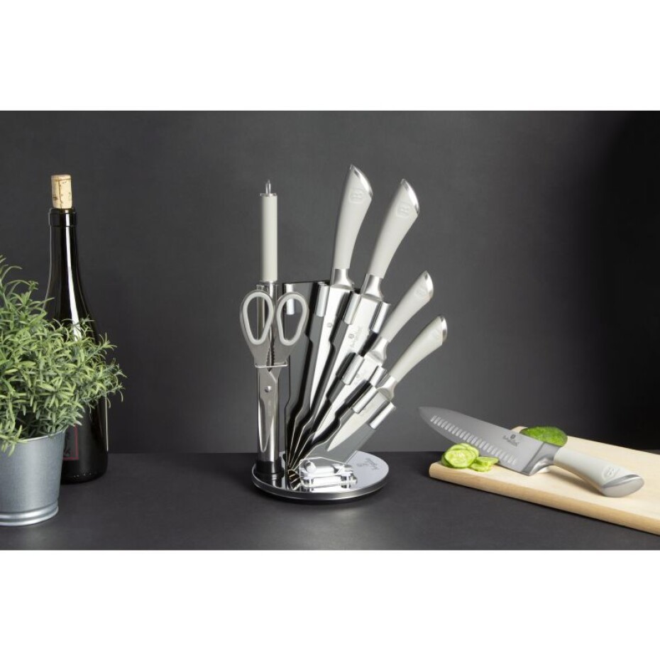BERLINGERHAUS Sada nožů ve stojanu nerez 8 ks Aspen Collection BH-2800 - main (3)