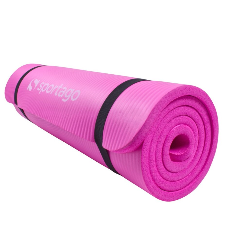 Podložka na cvičení Sportago Pro, růžová - main (4)
