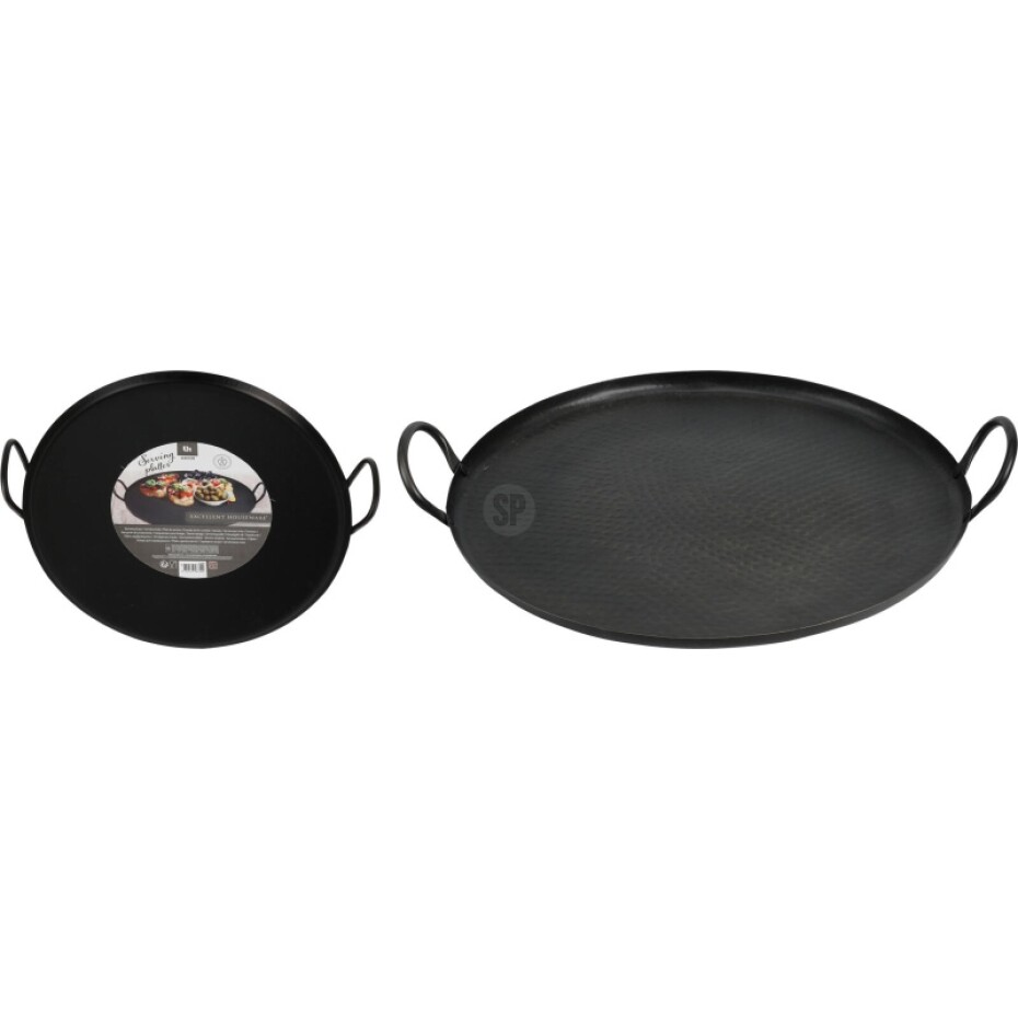 EXCELLENT Servírovací podnos kvový 40 cm černá KO-A12441460 - main (1)