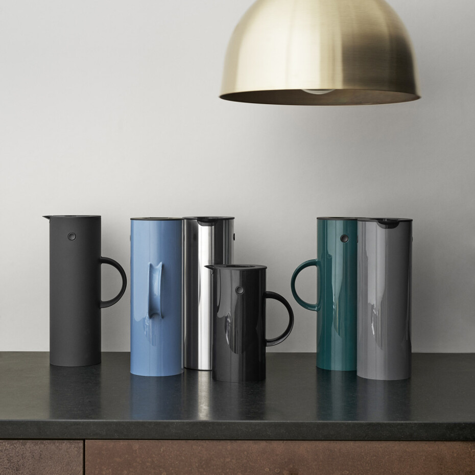 Vakuový džbán EM77 1 l, stříbrná, nerezová ocel, Stelton - main (3)