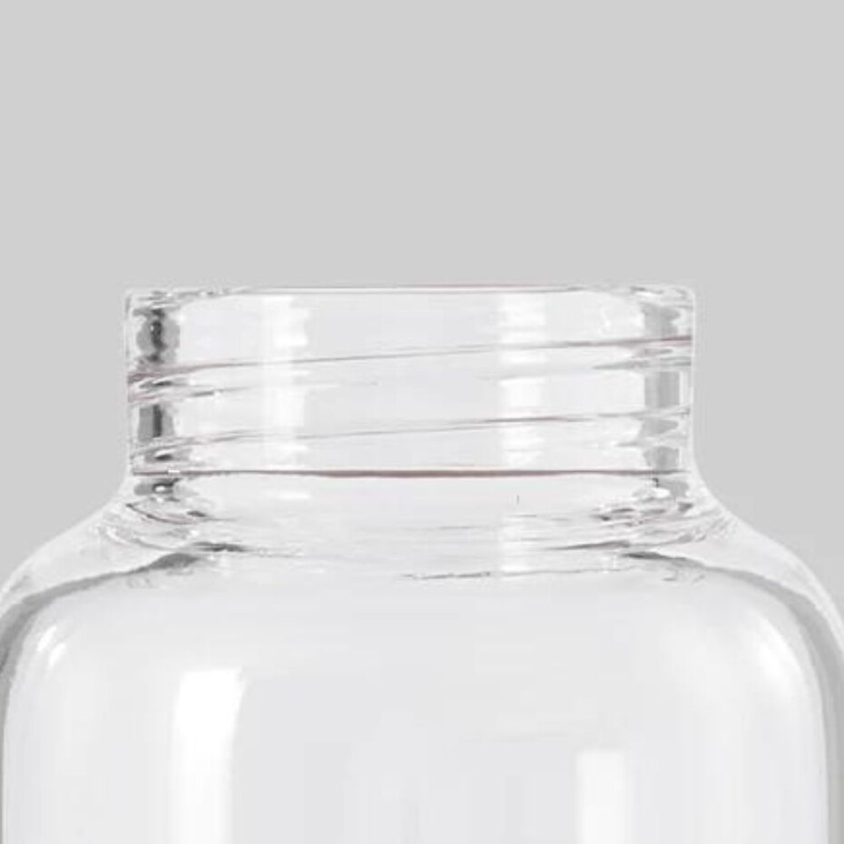 Láhev na vodu 600 ml, šedá, sklo, Black+Blum - main (4)