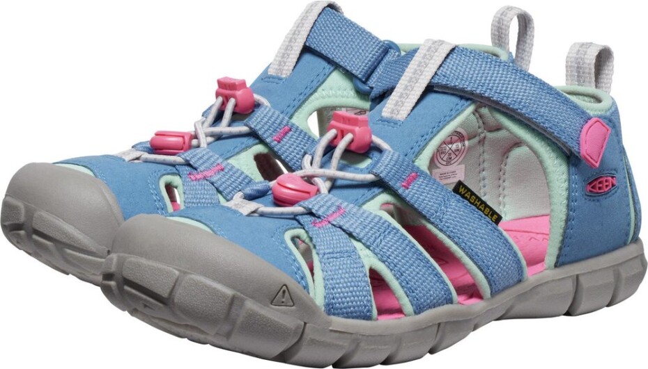 Dívčí sandály SEACAMP II CNX coronet  blue/hot pink, KEEN, 1028841/1028850 - 24 - main (2)