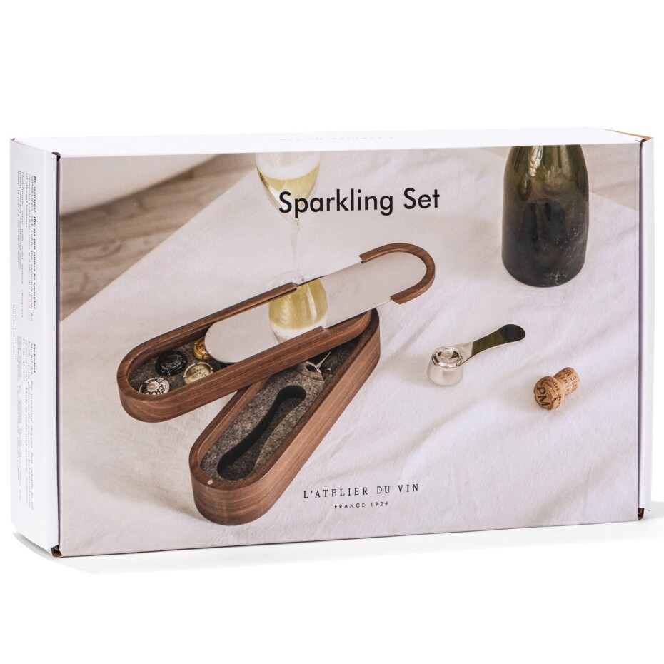 Sada příslušenství k vínu SPARKLING SET, sada 2 ks, L'Atelier du Vin - main (11)