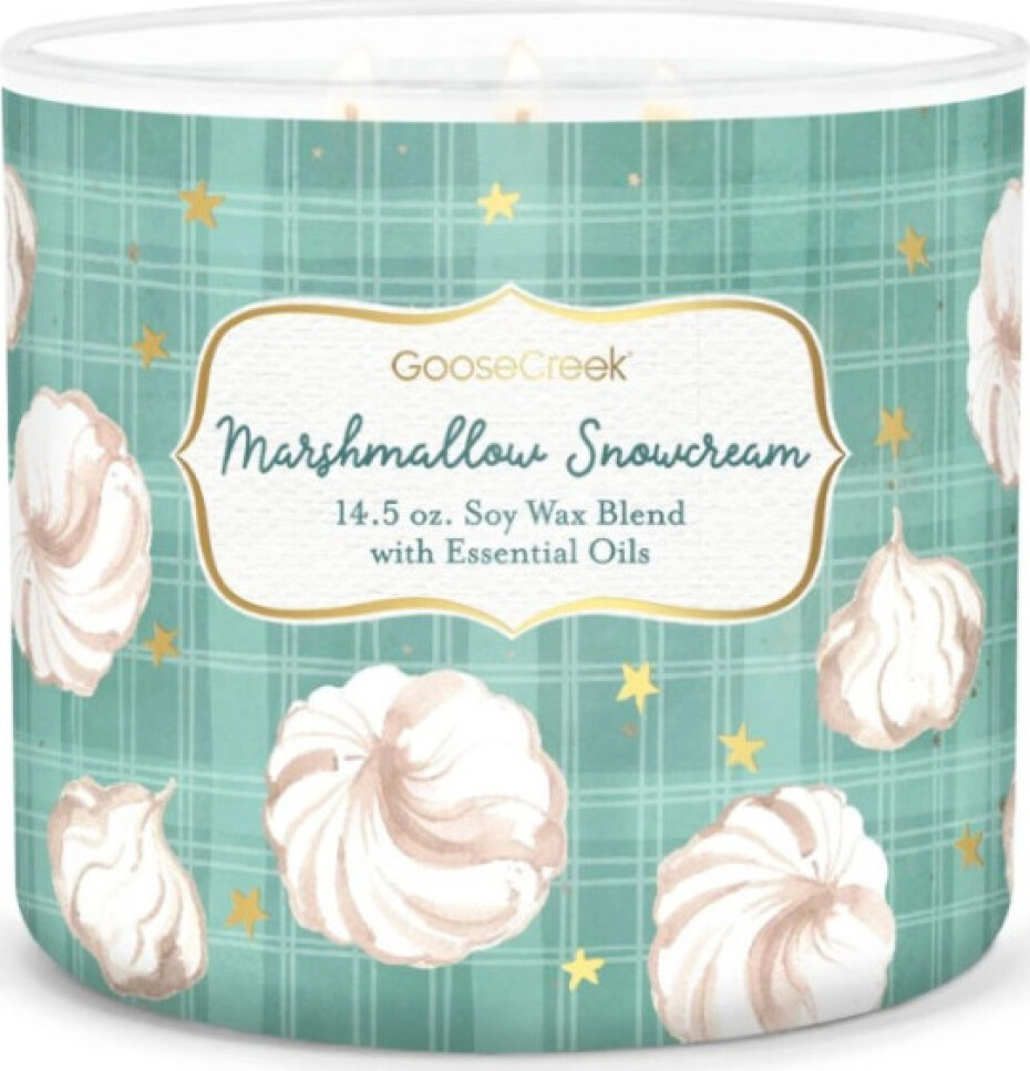 Goose Creek - Sněhový krém marshmallow Aromatická svíčka ve skle 411 g - main (0)