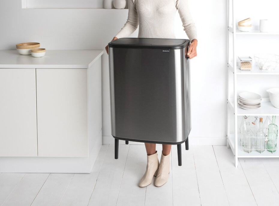 Dotykový odpadkový koš BO TOUCH BIN 60 l, matná ocelová, Brabantia - main (16)