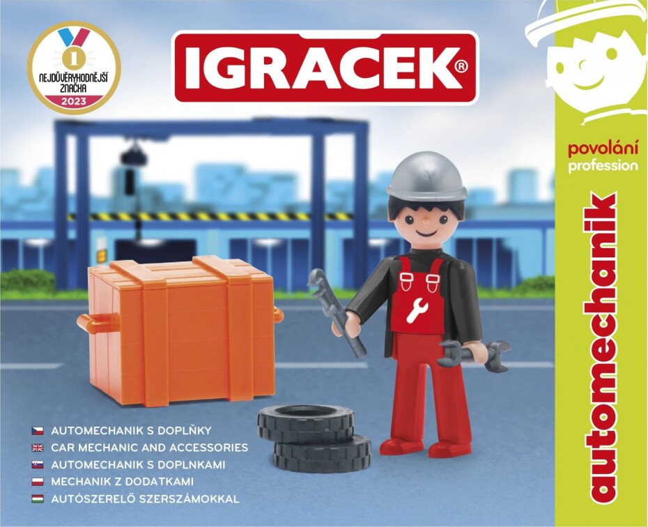 Igráček Automechanik - figurka s nářadím - main (0)