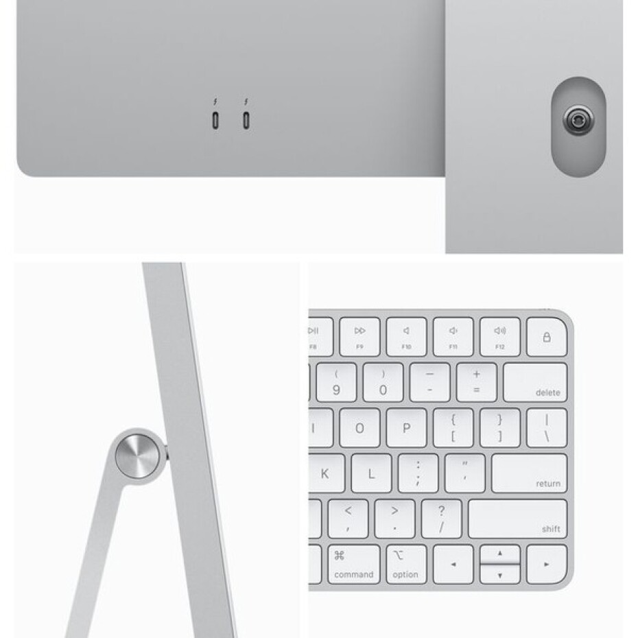 CTO Apple iMac 24" (2023) / VESA / 256GB SSD / 16GB / Mouse / CZ KLV / Stříbrný - main (3)