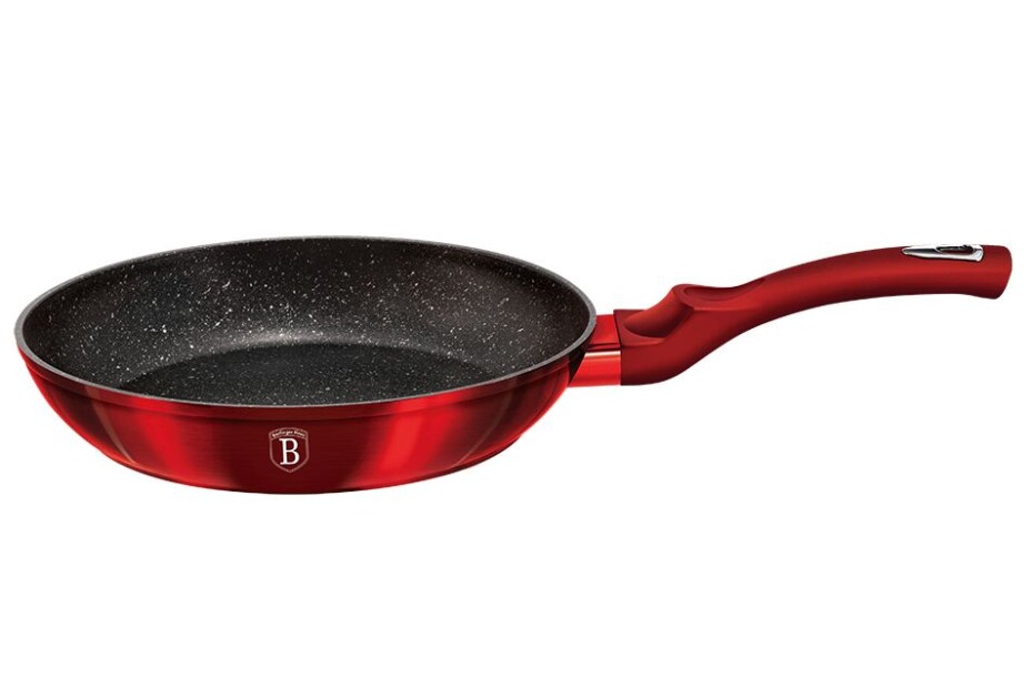 BERLINGERHAUS Pánev s mramorovým povrchem 28 cm Burgundy Metallic Line BH-1253 - main (0)