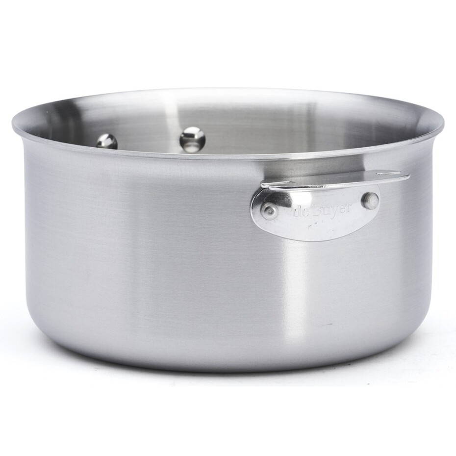 Hrnec ALCHIMY LOQY 18 cm, stříbrná, nerezová ocel, de Buyer - main (21)